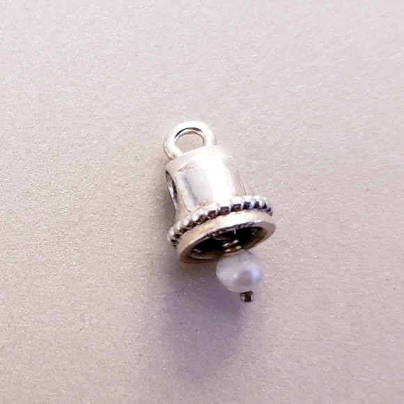 Authentic Pandora Retired Wedding Bell Charm - Picture 6 of 7
